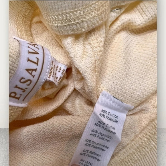 PJ Salvage Everyday Fade Away Lounge Pajama Shorts Sunshine XS - Picture 3 of 8